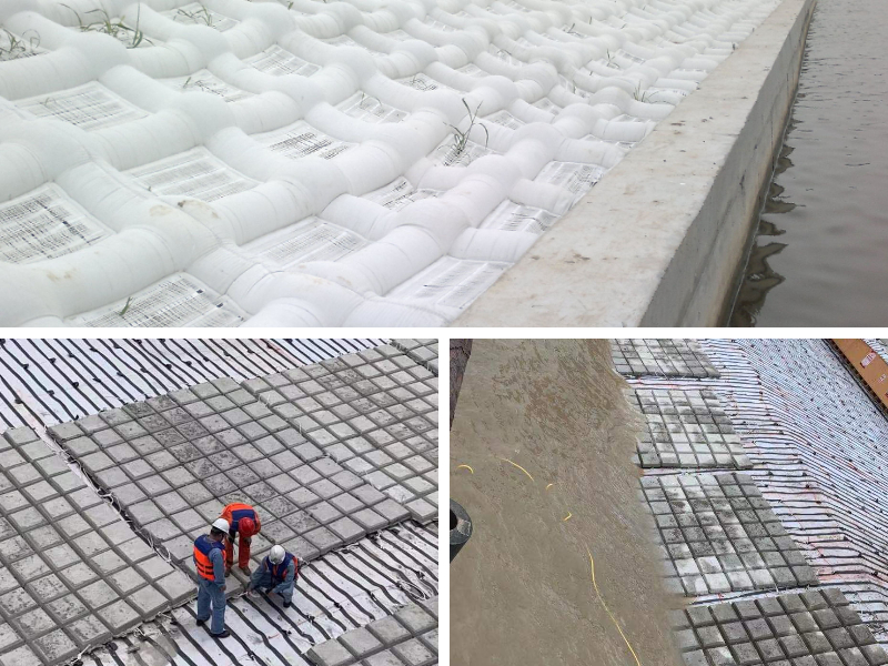 Geotekstil Tenun untuk Pengendalian Erosi pada Pelapis Saluran dan Parit