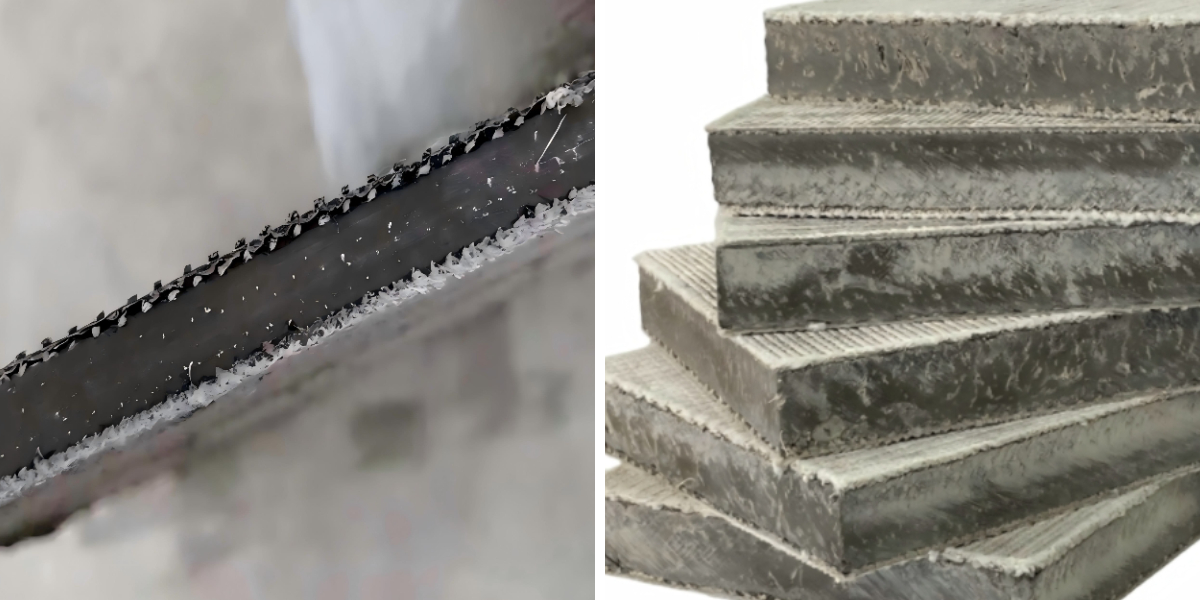 Укрепление склонов с помощью пропитанной цементом ткани: борьба с эрозией на крутых и неровных участках местности.