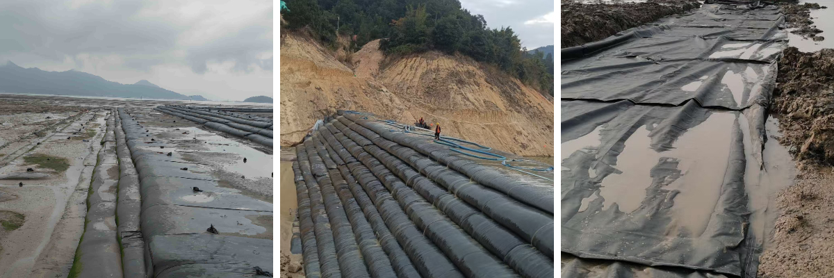 أكياس تجفيف المياه للتجريف