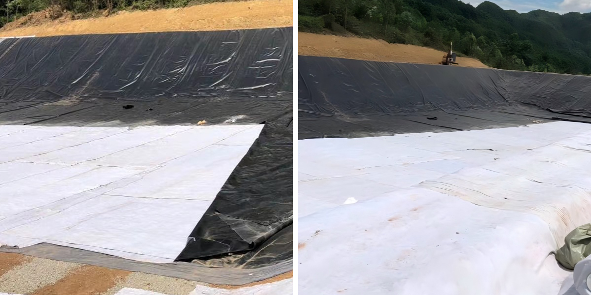 تكسية أرضية من مادة البولي بروبيلين غير المنسوجة