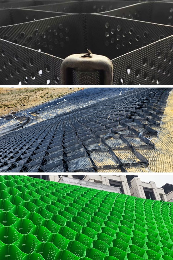 Geocélula para estabilização do solo: uma solução a longo prazo e de baixa manutenção. Geocélula para estabilização do solo: uma solução a longo prazo e de baixa manutenção.