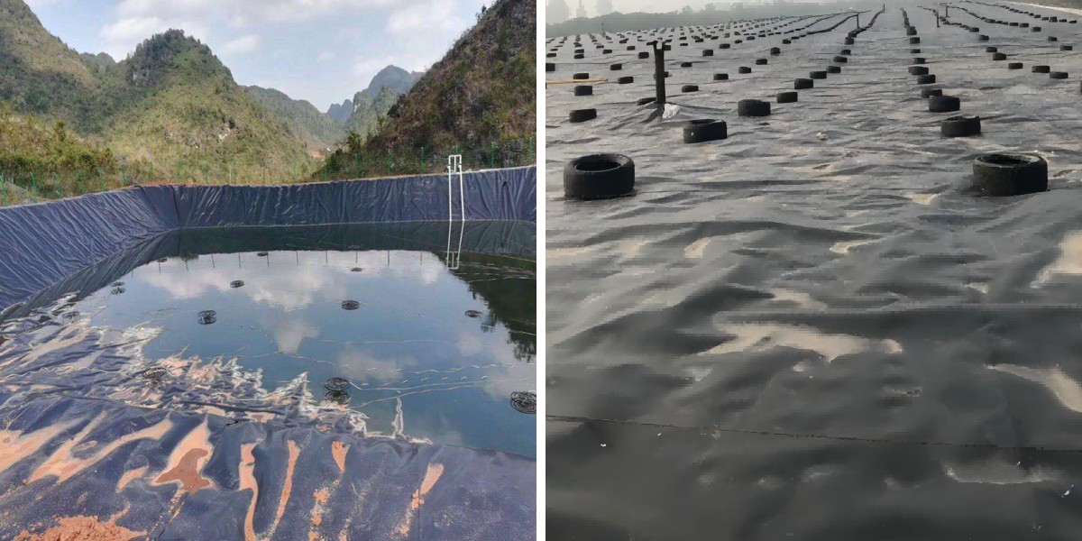 Proyecto destacado: Revestimiento de un estanque minero de 50 acres para el cumplimiento de la normativa ambiental.