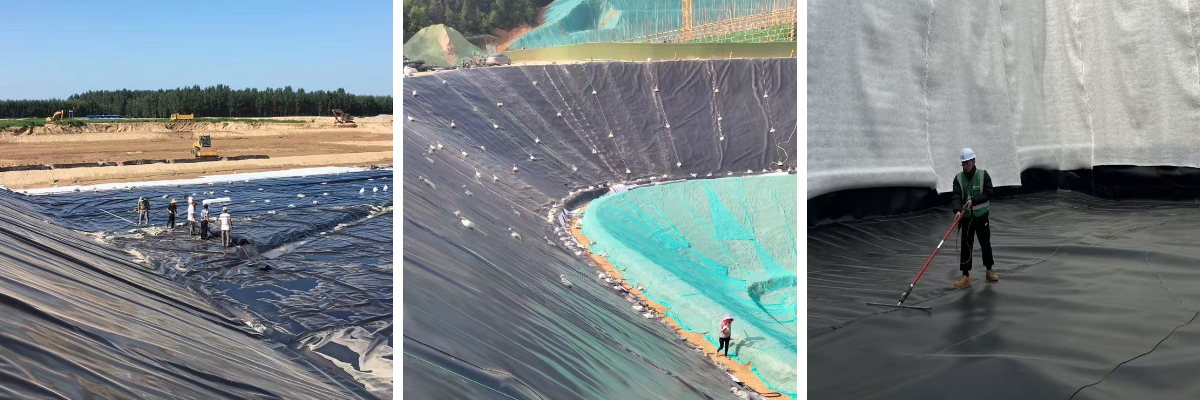 حلول تبطين البولي إيثيلين عالي الكثافة لمواقع النفط والغاز: احتواء الانسكابات وحماية التربة