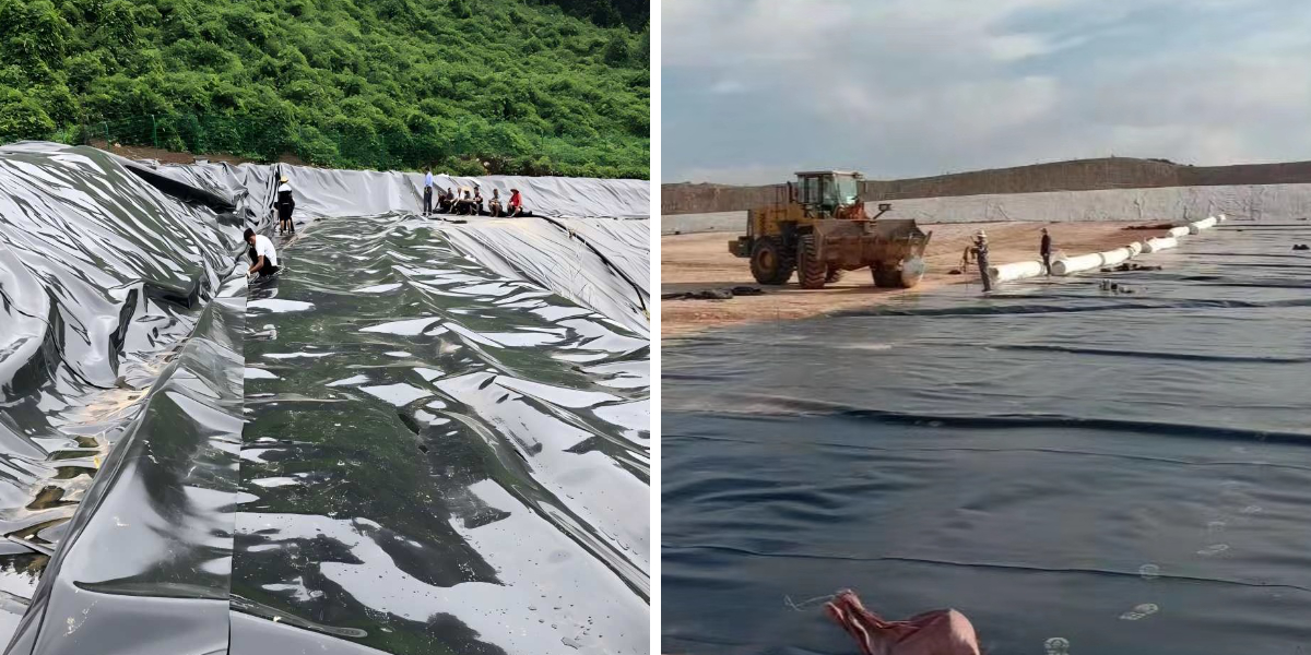 Geomembranas de PEAD lisas versus texturadas: comparação de atrito e estabilidade para aterros sanitários