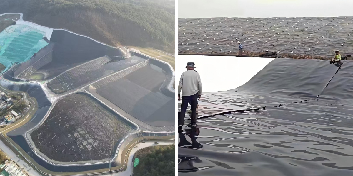 بطانة HDPE مقاس 2 مم