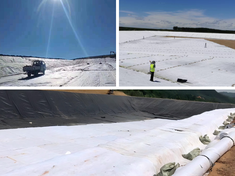 نسيج الصرف الجيوتكسيلي غير المنسوج نسيج الصرف الجيوتكسيلي غير المنسوج