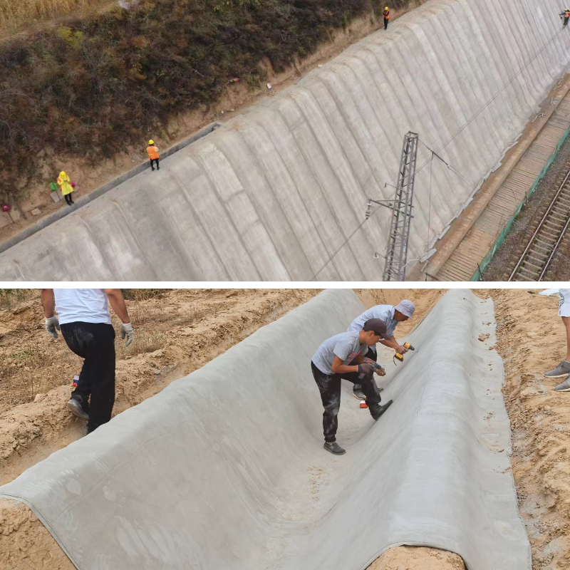 Case Study: How a Cement Blanket Saved Time on a Road Construction Project