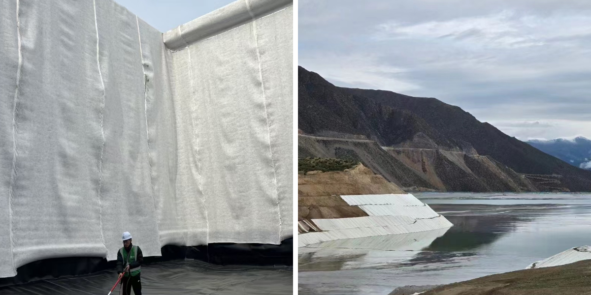 قماش الجيوتكستايل لتثبيت المنحدرات: منع تآكل التربة في المناطق شديدة الانحدار