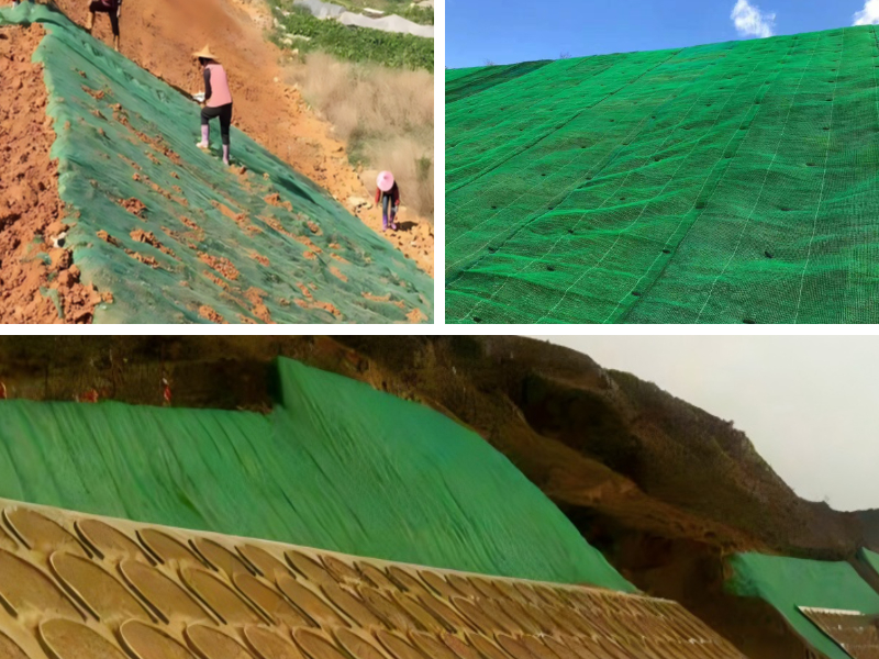 O processo de fabrico de geomantas: da matéria-prima ao produto final.