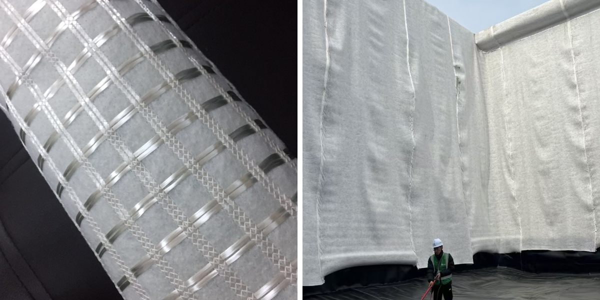 نسيج الجيوتكستايل للعزل المائي