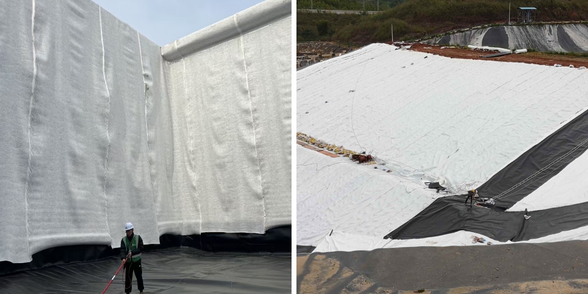 Applications des géotextiles non tissés dans les décharges : garantir la protection de l'environnement et le contrôle des lixiviats
