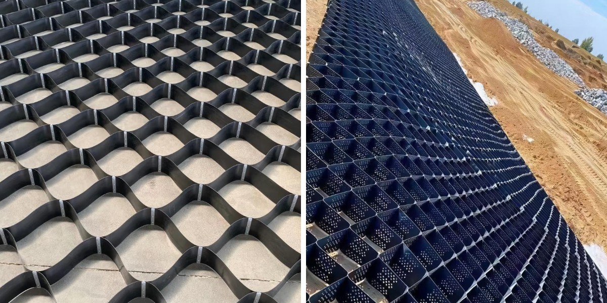 Временные решения для строительства дорог с использованием HDPE-георешетки на горнодобывающих участках