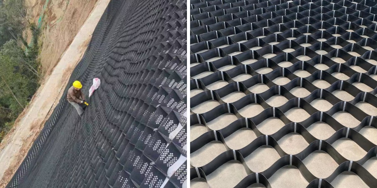 O que ter em atenção ao comprar geocélulas em PEAD: Qualidade, resistência à tracção e certificações do fabricante.