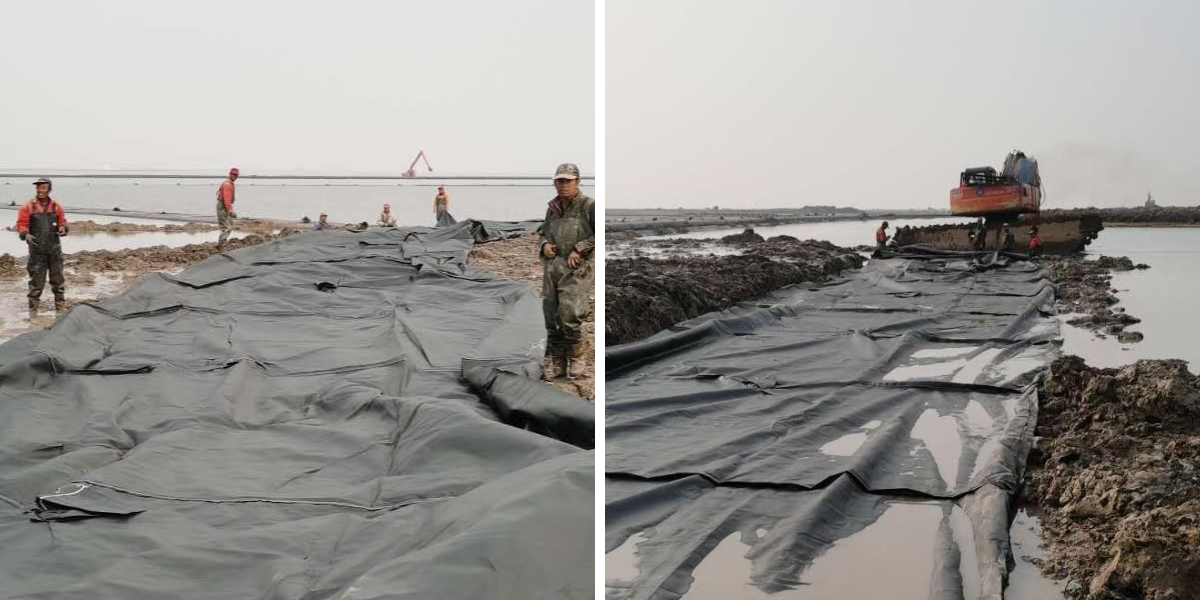 Caractéristiques de faible entretien des barrières professionnelles en tubes géotextiles 
