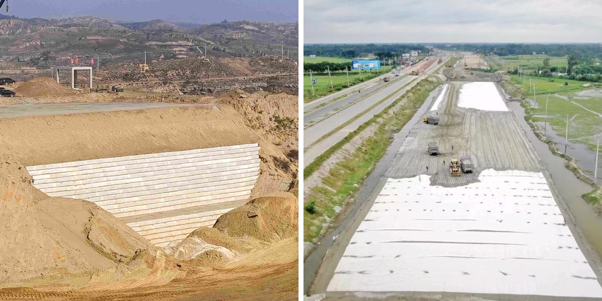 Geotekstil Tenun untuk Pengendalian Erosi pada Pelapis Saluran dan Parit