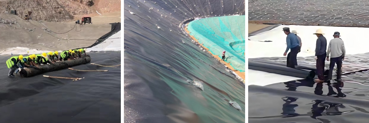 Aplicaciones de geomembrana de HDPE en minería: estanques de relaves y contención de residuos