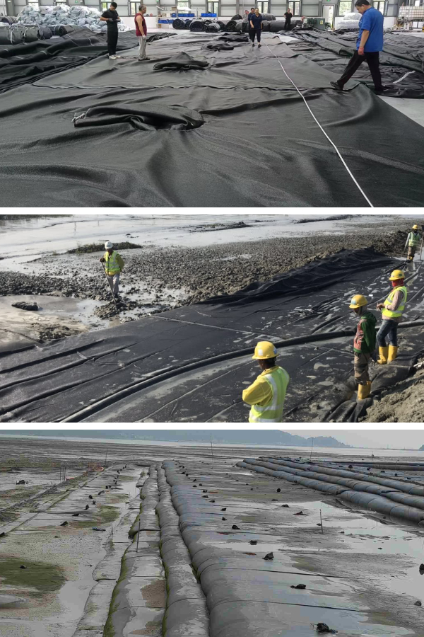 Como funcionam os geotubos? A ciência da desidratação com recipientes geossintéticos