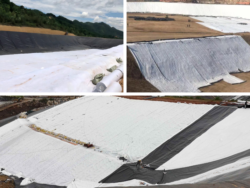 حماية المنحدرات الجيوسينثتيكية