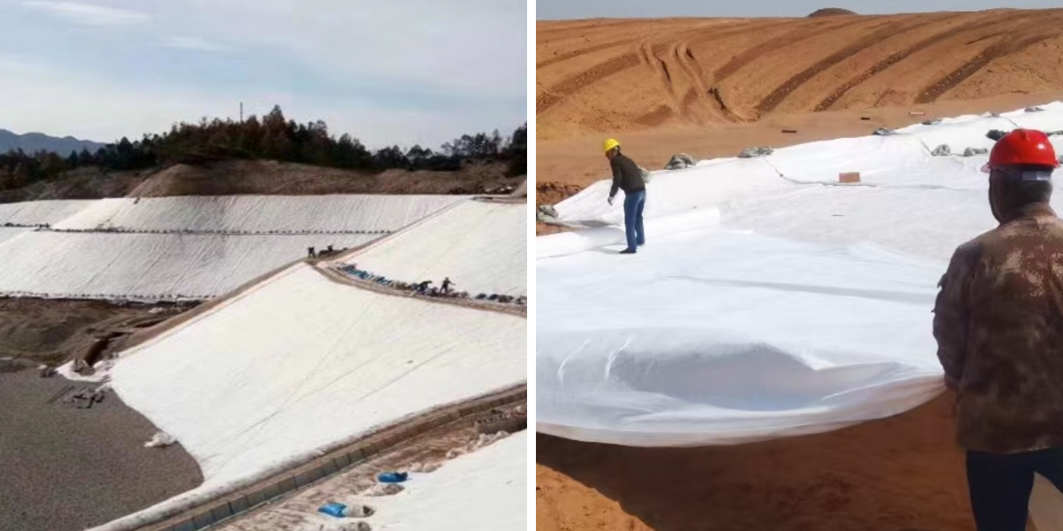 Tissu filtrant non tissé en polypropylène