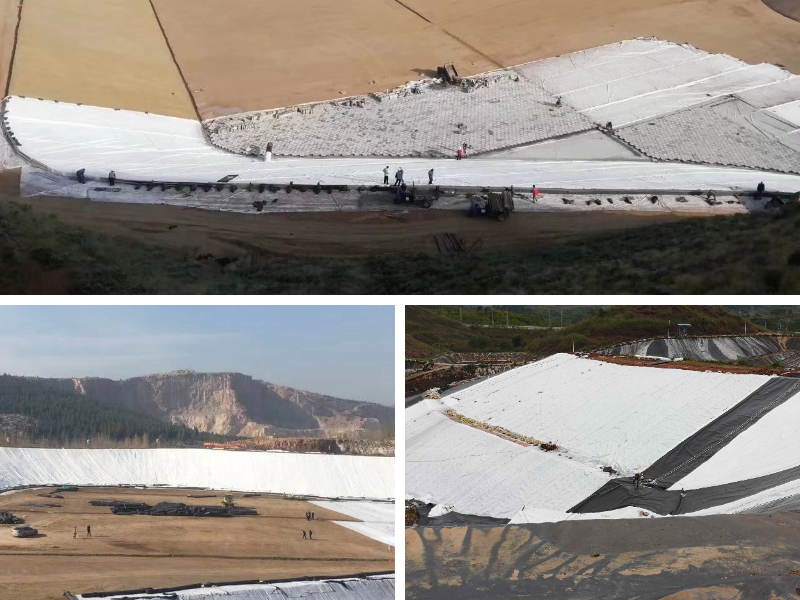 المنسوجات الأرضية في البناء المستدام والبنية التحتية الخضراء