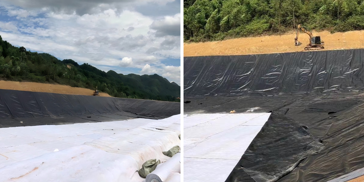 Utilisation de géotextile sous les pavés et le gazon artificiel Utilisation de géotextile sous les pavés et le gazon artificiel