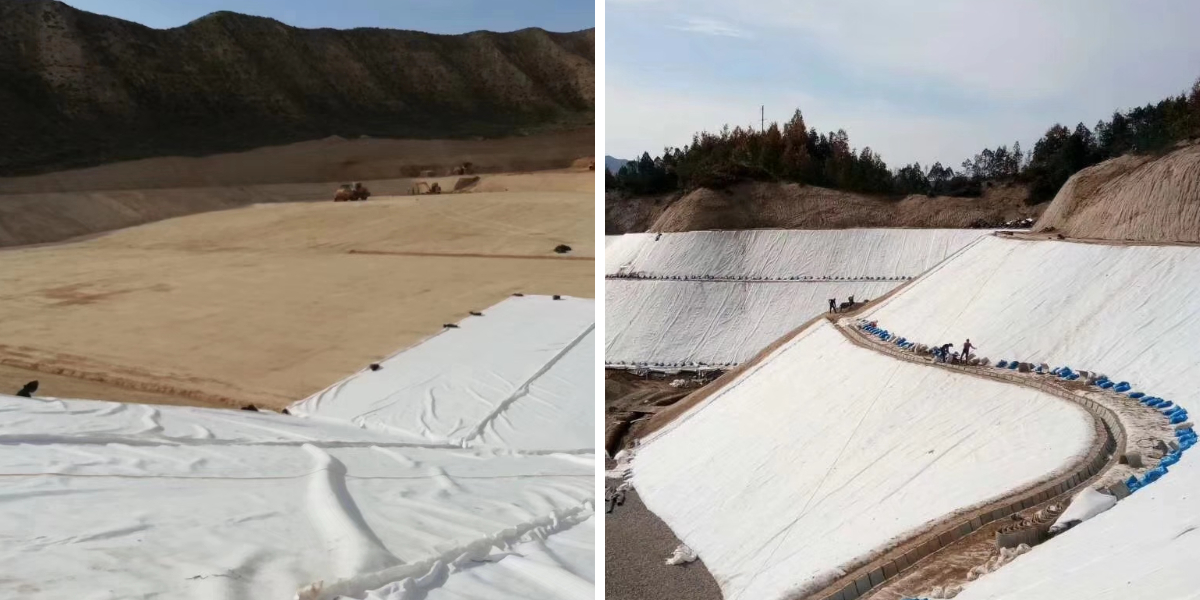 Utilisation de géotextile sous les pavés et le gazon artificiel Utilisation de géotextile sous les pavés et le gazon artificiel