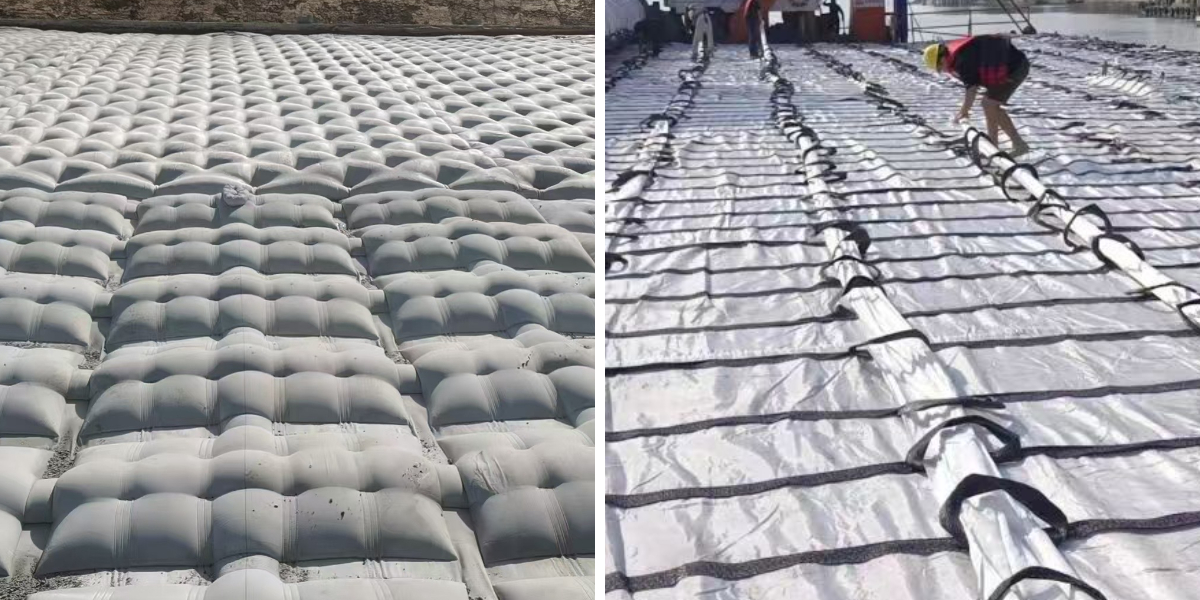 Geotekstil Tenun untuk Pengendalian Erosi pada Pelapis Saluran dan Parit