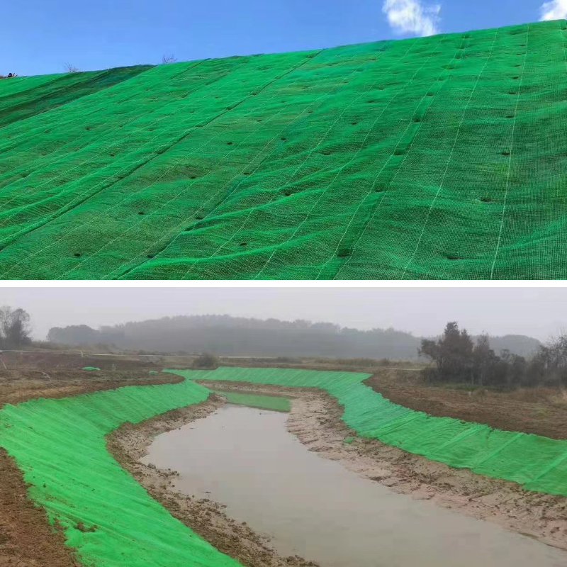 Géomat dans l'aménagement paysager : protéger les flancs de collines et les talus