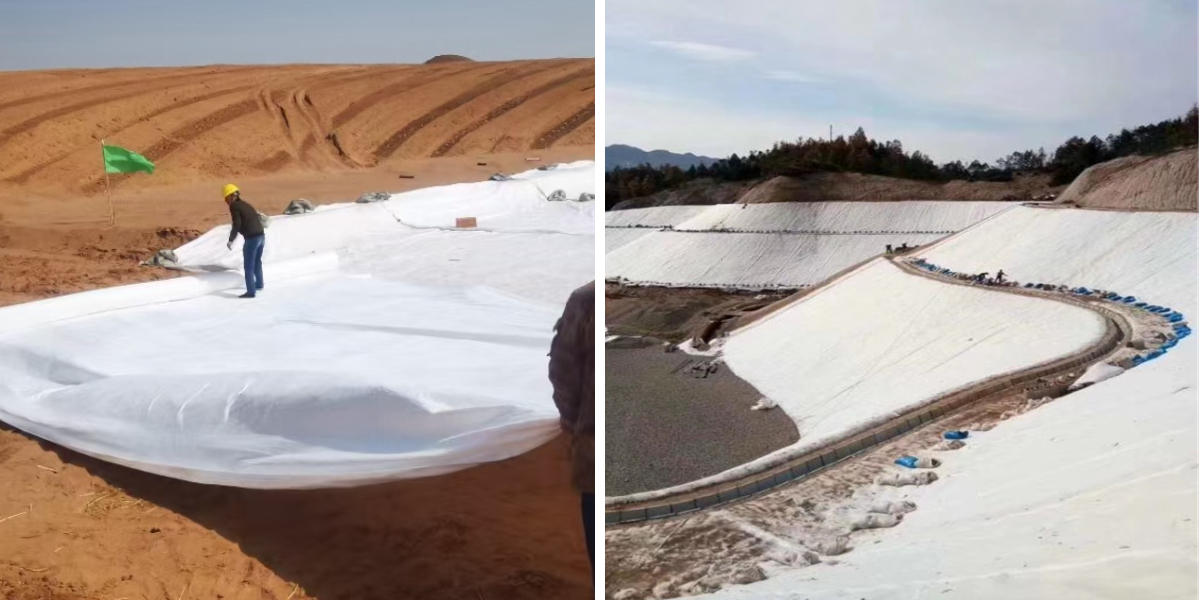 العزل المائي للنسيج الجغرافي