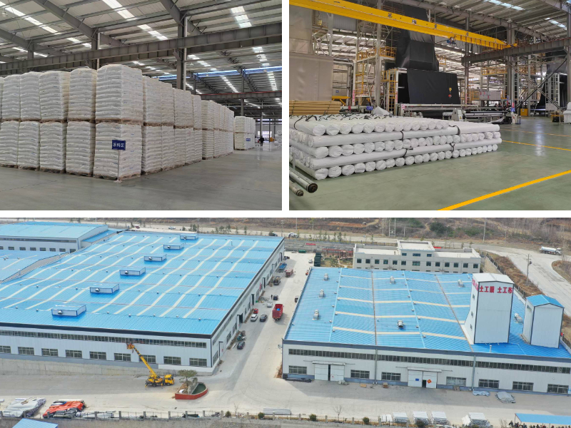 الجيوتكستايل المنسوج من مادة البولي بروبيلين