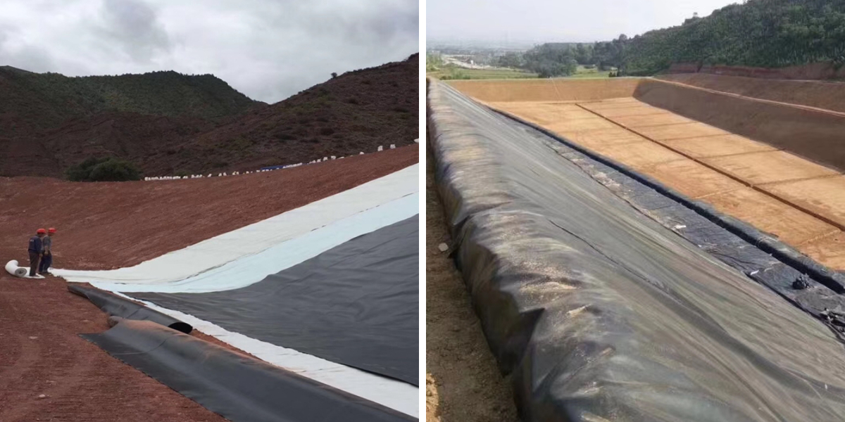 Beneficios ambientales de la geomembrana de HDPE: Reducción de la contaminación del suelo y del desperdicio de agua.