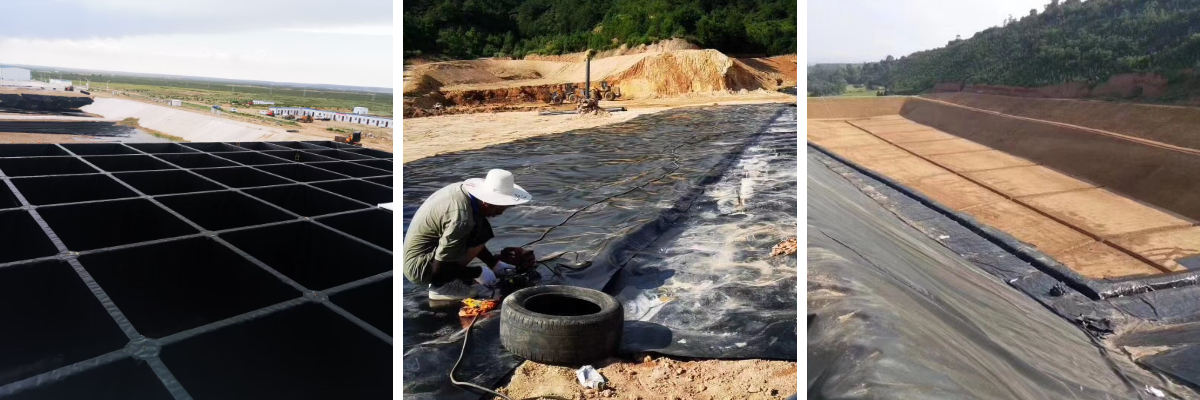 المتانة طويلة الأمد لأغشية البولي إيثيلين عالية الكثافة في مرافق النفايات الكيميائية