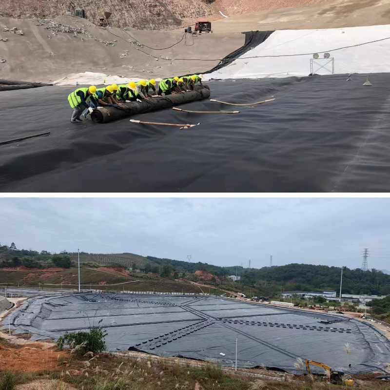 بطانة HDPE بسمك 80 مل