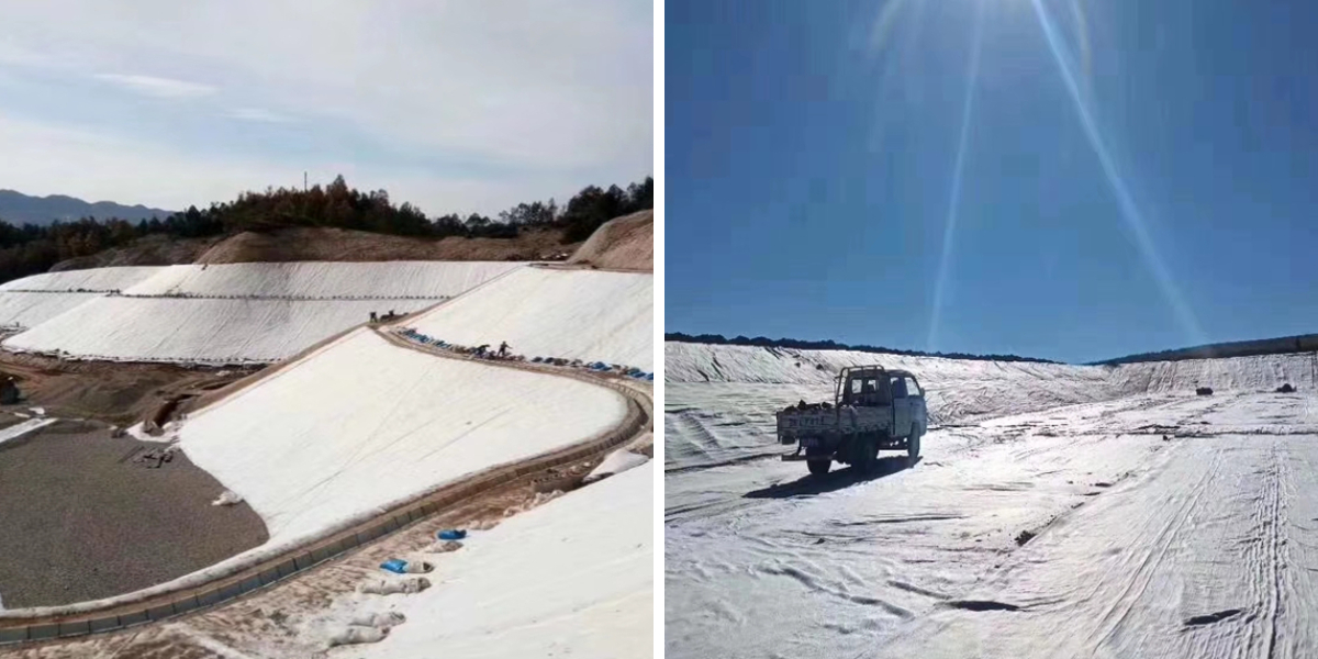 نسيج مرشح الجيوتقنية