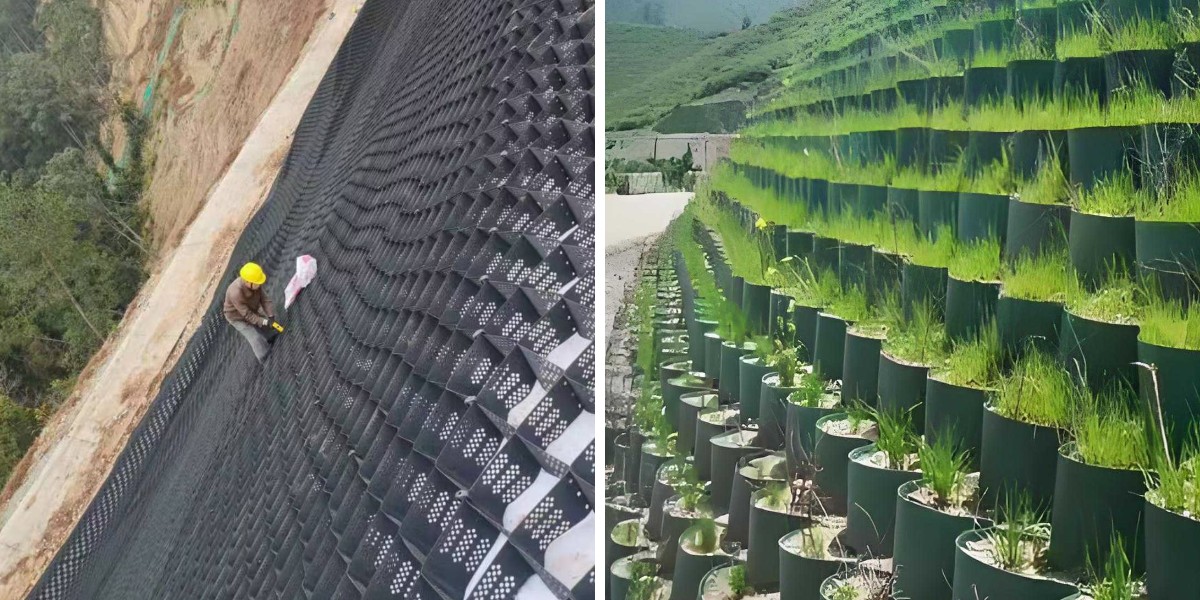 كيف تعمل الخلايا الجيولوجية لتثبيت المنحدرات؟ فهم آلية عملها