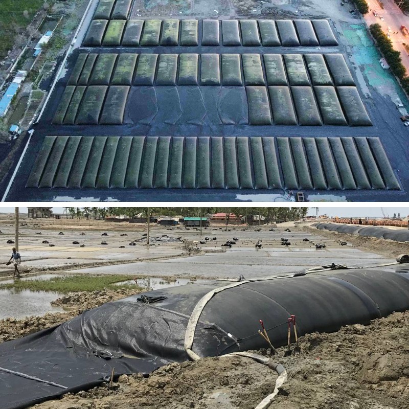 Optimisation de l'efficacité : Meilleures pratiques pour la performance de déshydratation des géotubes.