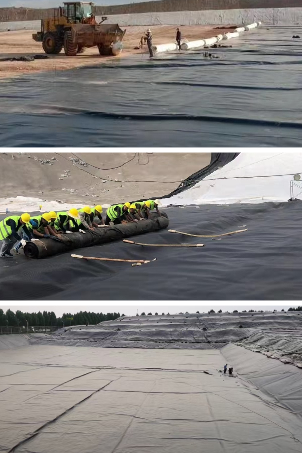 Verwendung von Geomembranen mit Geonetzen und Geotextilien: Entwurf mehrschichtiger Linersysteme Verwendung von Geomembranen mit Geonetzen und Geotextilien: Entwurf mehrschichtiger Linersysteme