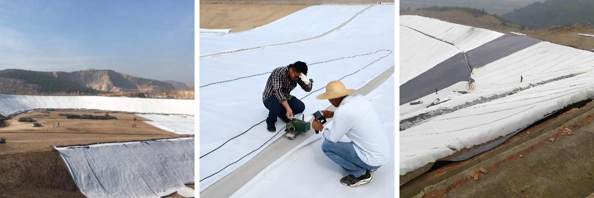 Containment in Wastewater Lagoons: The Durability of Composite Geomembranes in Aggressive Environments