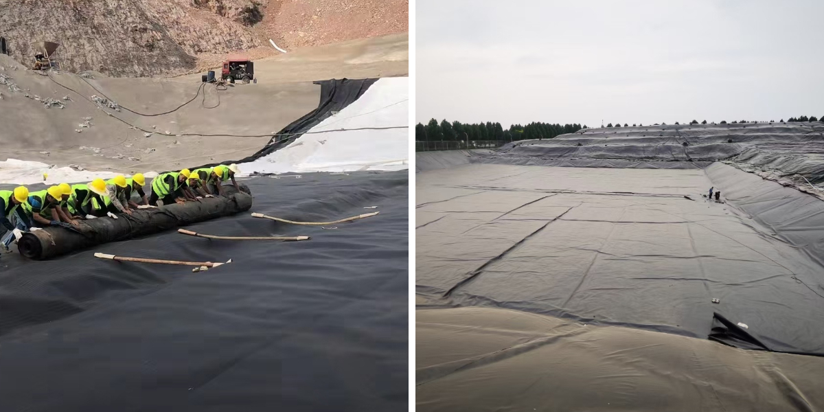 بركة الغشاء الجيوممبرين بركة الغشاء الجيوممبرين