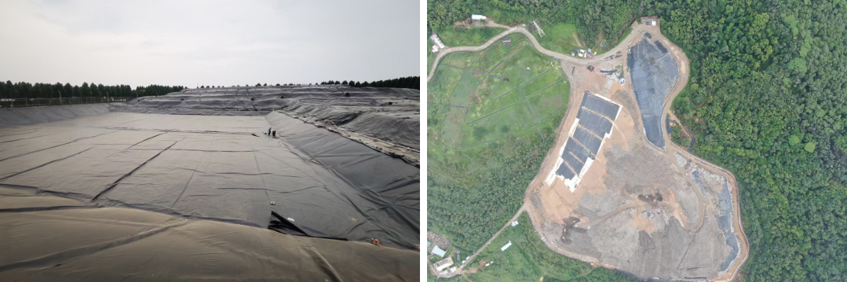 ورقة غشاء أرضي HDPE