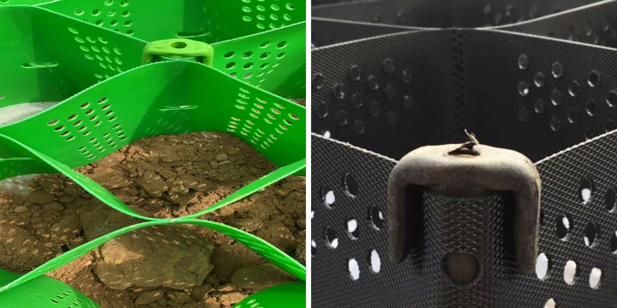 Geoceldas de HDPE en paisajismo: reverdecimiento de pendientes pronunciadas y modificación del terreno. Geoceldas de HDPE en paisajismo: reverdecimiento de pendientes pronunciadas y modificación del terreno.