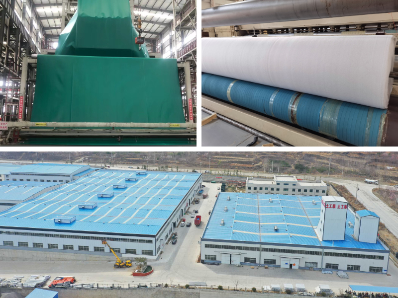 4oz nicht gewebtes Geotextilfiltergewebe