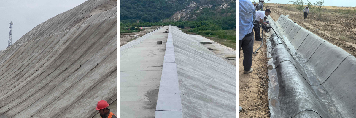 ผ้าชุบคอนกรีตทำงานอย่างไร? อธิบายทางวิทยาศาสตร์