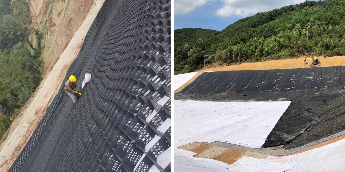 Геоячейка или геотекстиль: что лучше для борьбы с эрозией? Геоячейка или геотекстиль: что лучше для борьбы с эрозией?