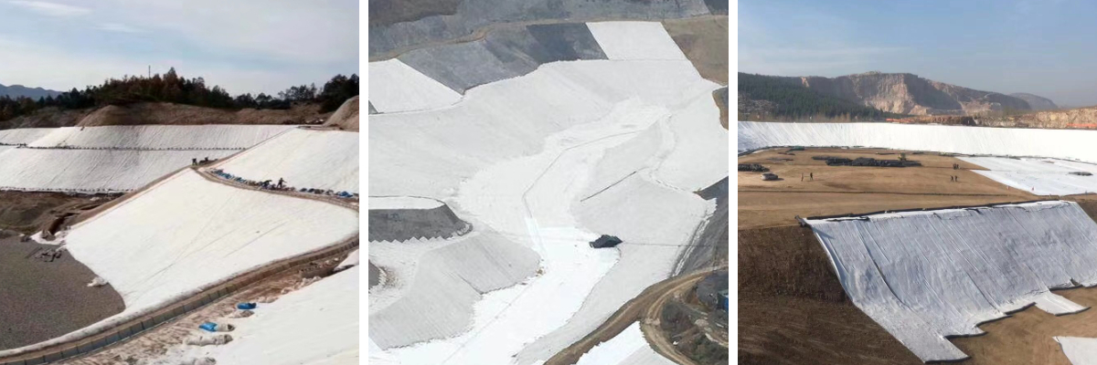 حاجز الأعشاب الجيوتكستايل