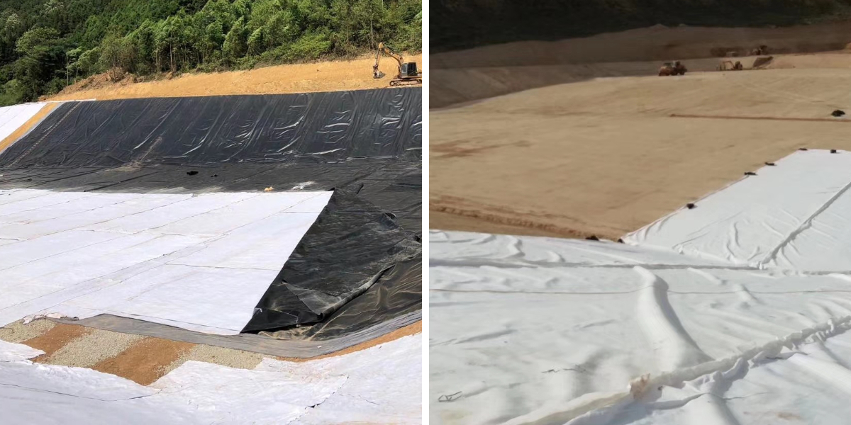 Obras de Renovação do Sistema de Água Urbano com Implementação de Geotêxtil 