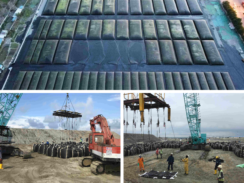 Comment une municipalité a réalisé des économies sur le traitement des boues d'épuration grâce à un système de géotubes