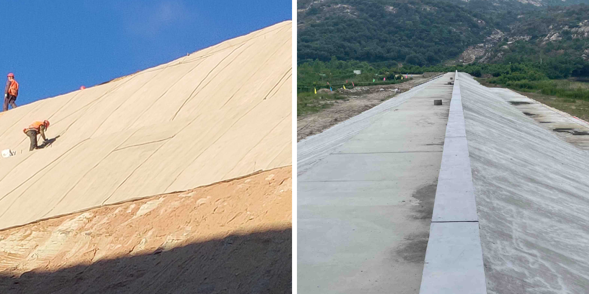 Case Study: How a Cement Blanket Saved Time on a Road Construction Project