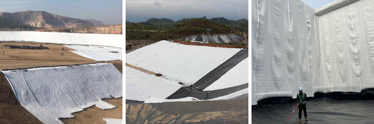 نسيج الجيوتكستايل لحقل الترشيح