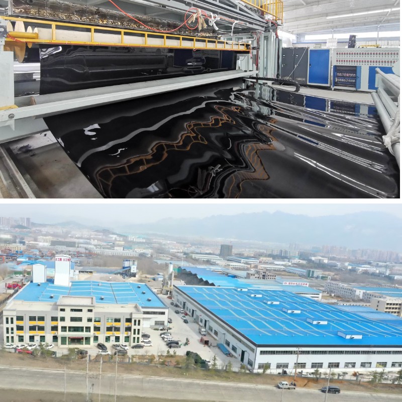 العزل المائي باستخدام الأغشية الأرضية